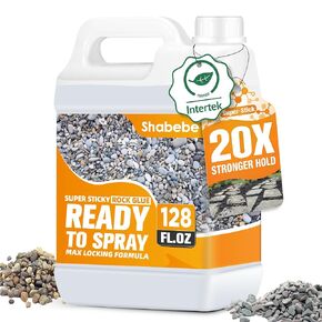 Rock Glue for Landscaping 1 Gallon, Ready-to-Use Gravel Binder for Pea Gravel & Small Stones, Fast-Drying Landscape Rock Adhesive, Weather-Resistant Stone Stabilizer for Garden Paths, Patios in Kuwait