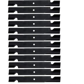 12 PACK OF GENUINE PART # 105-7718-03 HI FLOW BLADE; REPLACES 105-7718,Replacement for TORO OEM in Saudi Arabia