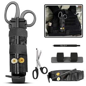Tactical Tourniquet Medical Solutions with Molle Tourniquet Strap Holder for Bleeding Control Essential First Aid for Emergency Use in Kuwait
