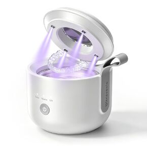 KUNPHY Ultrasonic Retainer Cleaner Solution Concentrate-Professional Cleaning of Retainers, Denture, Invisible Aligners, Mouth Guards, Night Guards, Remove Odors, Discoloration & Stains 1.8 oz(Mint) in Kuwait
