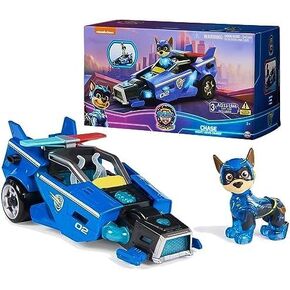 Paw Patrol: The Mighty Movie, Toy Garbage Truck Recycler with Rocky Mighty Pups Action Figure, Lights and Sounds, Kids Toys for Boys & Girls 3+ in Kuwait