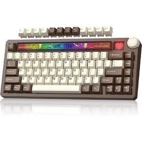 Womier 75 ٪ ألعاب لوحة المفاتيح اللاسلكية ، QMK/عبر الألومنيوم CNC مع لوحة مفاتيح ميكانيكية بطارية 8000mAh ، لوحة مفتاح Tri-mod in Kuwait