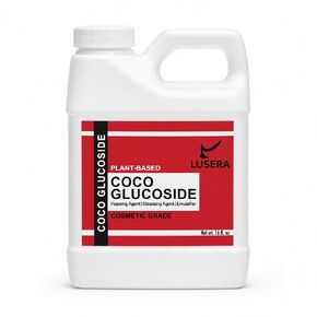 Coco Glucoside Surfactant, Cosmetic Grade Plant-Based Nonionic Cleansing Agent, Sulfate-Free Foam Booster for DIY Shampoo, Body Wash, Facial Cleanser, 16 fl oz in Kuwait