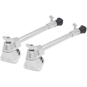 2 Pieces Bass Drum Leg Rust Resistant Jazz Drum Leg Adjustable for Drummers, Stage, in Kuwait