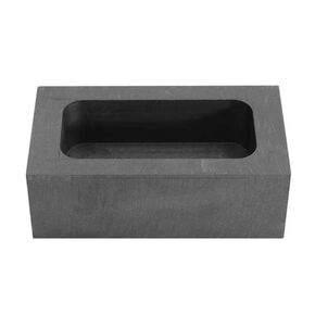 Graphite Troughs, High Purity Graphite Molds,Metal Ingot Molds, Crucibles, 1pcs External Dimensions: 25 * 50 * 100mm Internal Dimensions: 20 * 40 * 90mm in Kuwait