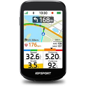 كمبيوتر الدراجة iGPSPORT BSC500 GPS، خريطة شاشة لمس 3.3 بوصة وملاحة صوتية وضع Ebike وظيفة التدريب على التسلق in Kuwait