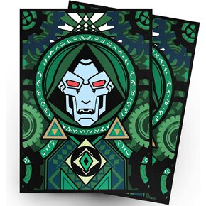 MTG Card Sleeves 100ct (Doctor), Clear Front & Matte Back, Smooth Shuffle, Art Card Sleeves Deck Protector in Saudi Arabia