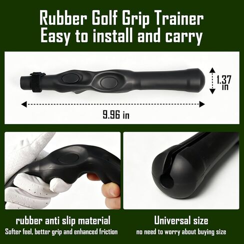 Golf Grip Trainer Aid Swing Posture Corrector, Improve Swing Rhythm & Consistency, Golf Hand Position Practice Trainer, Perfect Golf Gift for Men Women, Ideal Present for Him Her Golfer Lovers in Saudi Arabia
