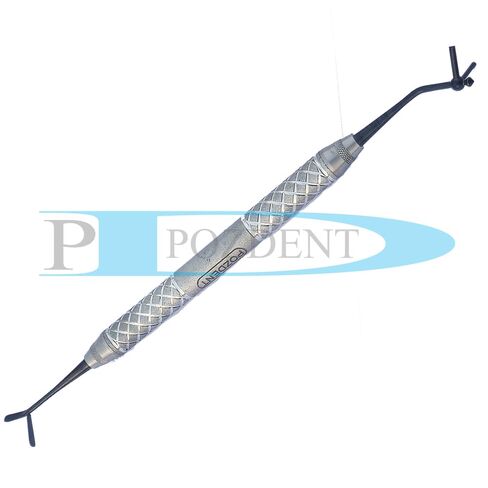 5 in 1 Multi-Function Dental Composite Filling Instrument Resin Filling - Non Sticky - 2 Condensers, 2 Blades & 1 Acorn, Black Titanium Stainless Steel in Kuwait