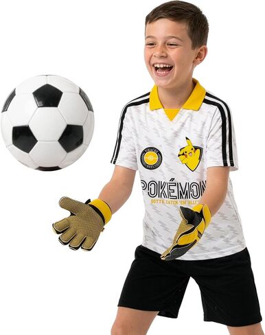 Pokemon Shirt, Oversized Soccer Shirts for Boys, Pikachu Kids Soccer Jersey, Boys T Shirts in Kuwait