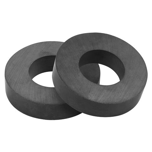 Anpro 4 Pcs Ring Magnet, Round Ceramic Magnets with Hole, OD1.77 x ID0.87 x 0.39in, Craft Disc for Refrigerator Button DIY Cup Magnet Craft Hobbies, Science Projects & School Crafts in Kuwait