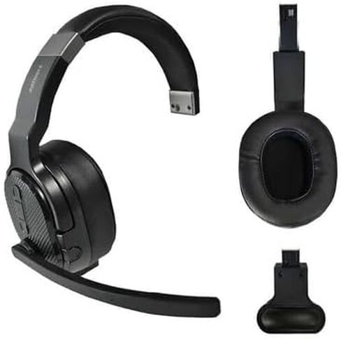 Falconeye Electronics Patriot Bluetooth القابلة للتحويل على رأس رأس إلغاء الضوضاء من الرأس أو المدى المزدوج in Kuwait
