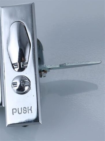 Left Right Plane Metering Plane Lock Metal Distribution Box Cabinet Door Locks Industrial Locks 1Pcs(Right Without Key) in Kuwait