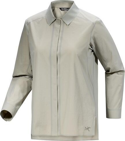 قميص Arc'teryx Olia LS نسائي | طبقة خفيفة الوزن بعامل حماية من الأشعة فوق البنفسجية 50+ للمشي لمسافات طويلة في الشمس الكاملة in Kuwait
