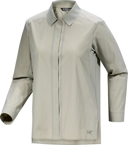 قميص Arc'teryx Olia LS نسائي | طبقة خفيفة الوزن بعامل حماية من الأشعة فوق البنفسجية 50+ للمشي لمسافات طويلة في الشمس الكاملة in Kuwait