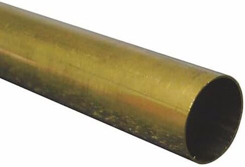 8144 260 Brass Round Tube 21/32 In Outside Dia 1 Ft Length in Kuwait