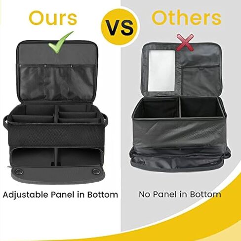 2 Layer Golf Trunk Organizer, Golf Gifts for Men, Car Organizers and Storage with Separate Ventilated Compartment for 2 Pair Shoes, Waterproof Car Organization Bag, Gifts for Golfers in Kuwait