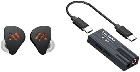 سماعات Fosi Audio IM4 IEM مفتوحة من الخلف ومكبر صوت سماعة الرأس DS1 USB C DAC in Kuwait