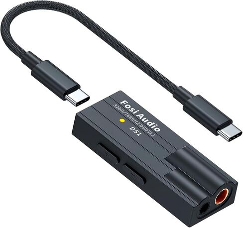 سماعات Fosi Audio IM4 IEM مفتوحة من الخلف ومكبر صوت سماعة الرأس DS1 USB C DAC in Kuwait