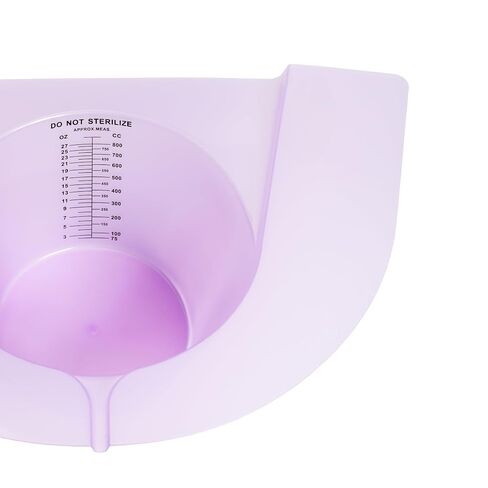 Bright Standards Urine Collection Hat for Toilet, 5-Pack Purple – Specimen Collector with 800cc Measurement Markings, Fits Most Standard Round & Elongated Seats in Kuwait