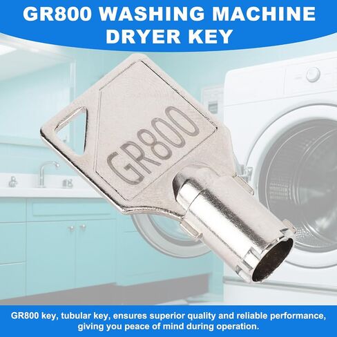مفتاح غسالة GR800 متوافق مع قفل غسالة Speed ​​Queen Dryer، مفتاح باب خدمة العملة التجارية 54612 للغسالة in Kuwait
