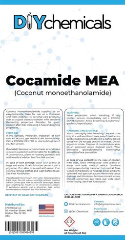 كوكاميد MEA - يستخدم كمنظف وعامل نشر صابون الكالسيوم، مناسب لتنظيف نسيج الصوف عالي الجودة واختراقه - صنع في الولايات المتحدة الأمريكية (1 لتر) in Kuwait