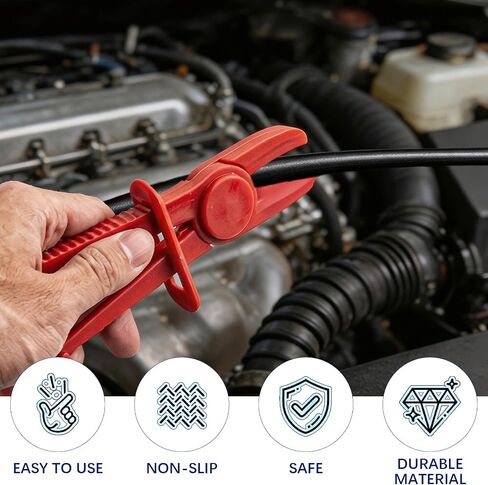 6-Piece Hose Pinch Clamp Pliers, Pinch Pliers, Line Clamp Set for Flexible Hoses Fuel Hoses Gas Lines Brake Hoses Radiator in Kuwait
