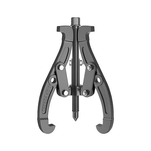 Black 3-Inch Manual Clamp Tool, 1-Piece 1 Ton Pulling Force with 2/3 Jaw Switch and 50-100mm Capacity in Kuwait