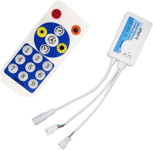 SP601E LED music controller WS2811/2812 magic light with mobile phone full color dimmer in Saudi Arabia