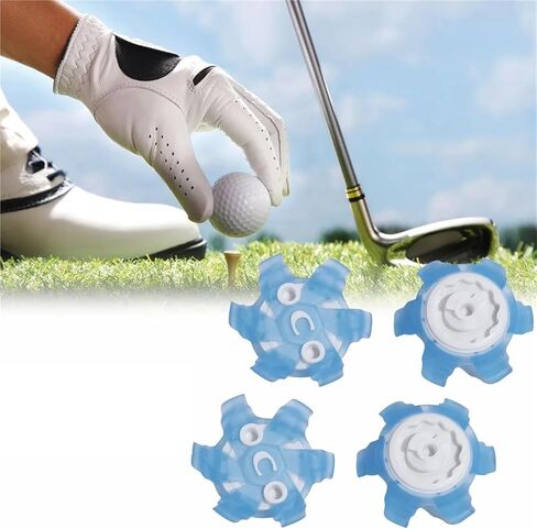 Golf Shoe Spikes 120Pcs Golf Shoe Spikes - Quick Torsion Fast-Twist 3.0 (Compatible with Footjoy) in Saudi Arabia