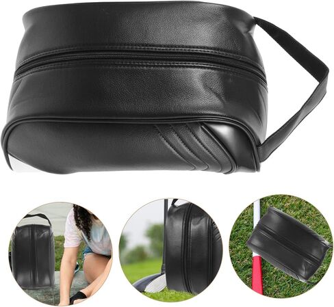 Waterproof Golf Shoe Bag Zipper Shoes Storage Carrier for Travel Sports Cycling Football Tennis Outdoor Golf Pouch 12.59X9.05X5.11In in Kuwait