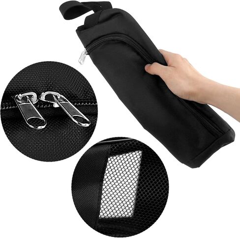 QWORK Golf Shoe Bag for Travel, Outdoor Zippered Shoe Carrier, Compatible with Various Shoe Sizes, Sport Shoes Bag Travel Shoe Bags in Kuwait