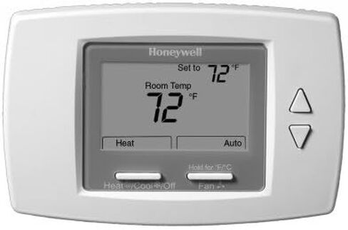 Honeywell Horizontial Mount Fan Coil thermsotat- SuitePRO - Black and White - TB6575A1000/U TB6575-10 in Kuwait