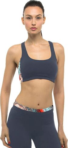 Private Island Women UPF 50+ Swim Tank Bra Short Top Sports Bras Swimsuit Rash Guard CubanoBoom (YST) in Kuwait