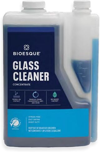 Bioesque Glass Cleaner Concentrate, 64 Fluid Ounce (Pack of 1) in Kuwait
