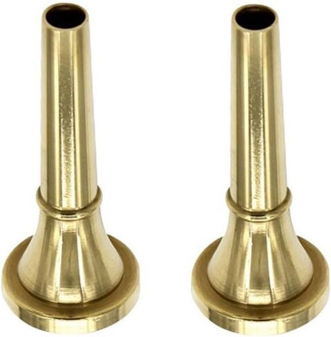 2pcs Alto Trombone Copper Mouthpiece Professonal Gold Plated Shank Mouthpiece with Superior Sound for Instrument Accessories in Kuwait