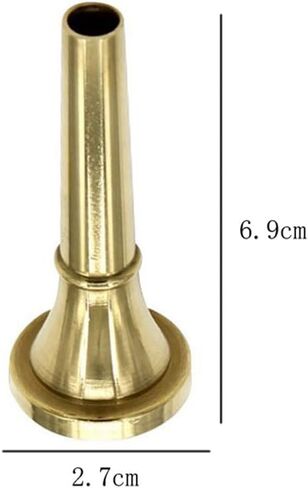 2pcs Alto Trombone Copper Mouthpiece Professonal Gold Plated Shank Mouthpiece with Superior Sound for Instrument Accessories in Kuwait
