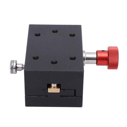 X Axes Displacement 40mm Travel Slide Gear Rack and Pinion Manual Fine Adjustment Small Accuracy Dovetail Slides in Kuwait