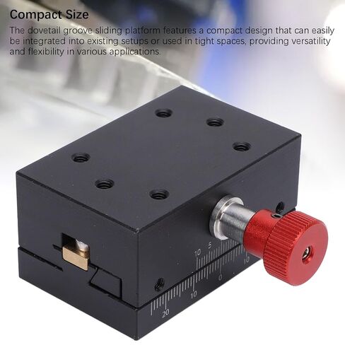 X Axes Displacement 40mm Travel Slide Gear Rack and Pinion Manual Fine Adjustment Small Accuracy Dovetail Slides in Kuwait