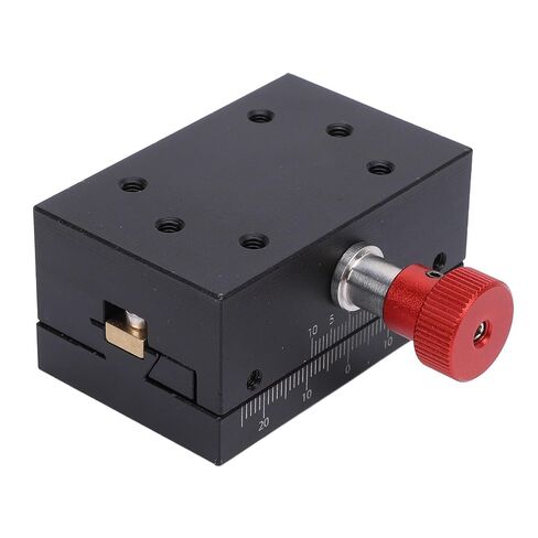 X Axes Displacement 40mm Travel Slide Gear Rack and Pinion Manual Fine Adjustment Small Accuracy Dovetail Slides in Kuwait