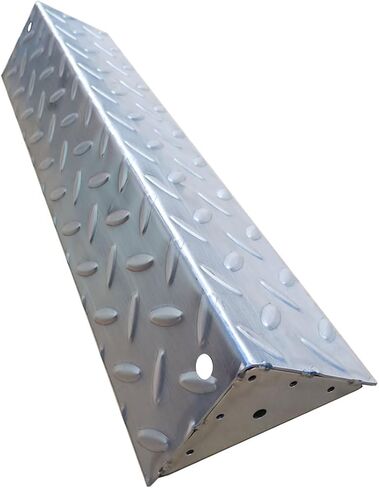 Outdoor Stair Kit - Sturdy Non-Slip Stainless Steel Steps for Hills & Steep Slopes - Weather-Resistant & Slip-Resistant with Long Steel Stakes - Ideal for Gardens in Kuwait