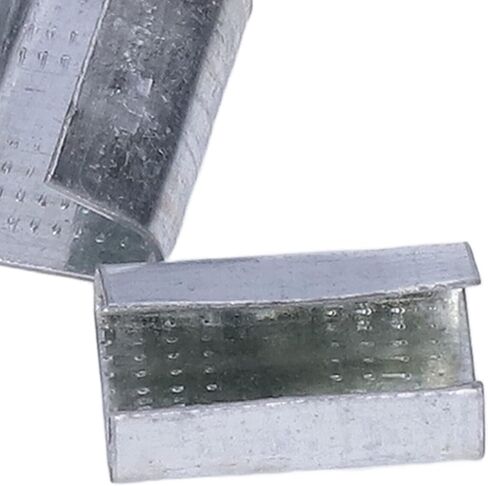Garosa Metal Strapping Buckle, Galvanized Steel, 200pcs Heavy Duty Seals for 16mm PET Strap, Secure Goods to Pallets in Kuwait
