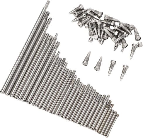 Tissting Bassoon Repair Kit with 30 Threaded Rods and 27 Screws, Essential Accessories for Bassoon Maintenance and Repair, Ideal for Musicians and Instrument Enthusiasts in Kuwait