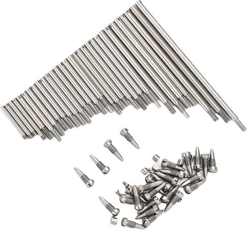 Tissting Bassoon Repair Kit with 30 Threaded Rods and 27 Screws, Essential Accessories for Bassoon Maintenance and Repair, Ideal for Musicians and Instrument Enthusiasts in Kuwait