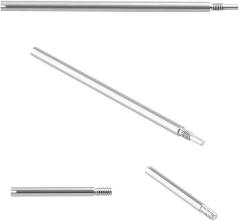 Holibanna Bassoon Repair Parts Replacement Kit with Screws and Threaded Rods, Metal Wind Instrument Repair Tool for Bassoon Parts Replacement, Sturdy and Easy to Replace Silver Accessories in Kuwait