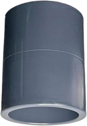 ERA 1-1/2" Schedule 80 PVC Pipe Coupling – Socket Slip Connector, Gray Industrial-Grade PVC Fitting, NSF Certified, 10-Pack in Kuwait