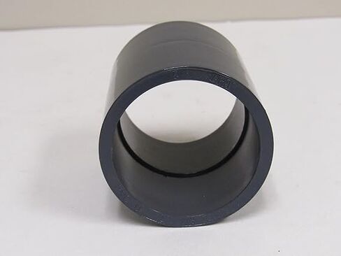 ERA 1-1/2" Schedule 80 PVC Pipe Coupling – Socket Slip Connector, Gray Industrial-Grade PVC Fitting, NSF Certified, 10-Pack in Kuwait