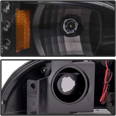 AKKON - لـ 91-96 Chevy Impala Caprice بديل شفاف قطعة واحدة من المصابيح الأمامية LED/مصابيح إشارة الزاوية يسار + يمين in Kuwait