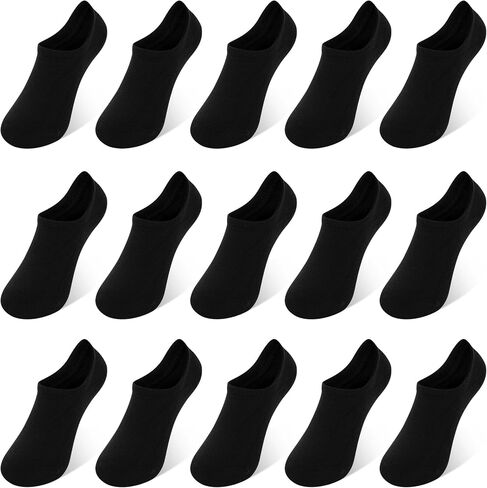 Skibeaut Women No Show Socks Scheeaker غير مرئية منخفضة قطع بطانة مسطحة مسطحة الجوارب الكاحل للمرأة 8 أو 15 زوجًا in Kuwait
