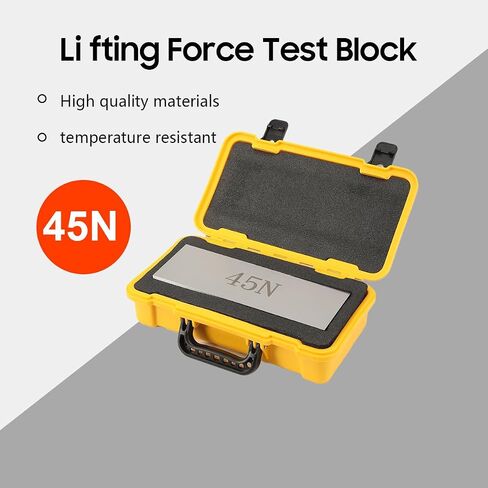 45N Lifting Force Test Block – Magnetic Particle Inspection (MPI) Calibration Block, 4.5kg Dead Weight for Yoke Verification in Saudi Arabia